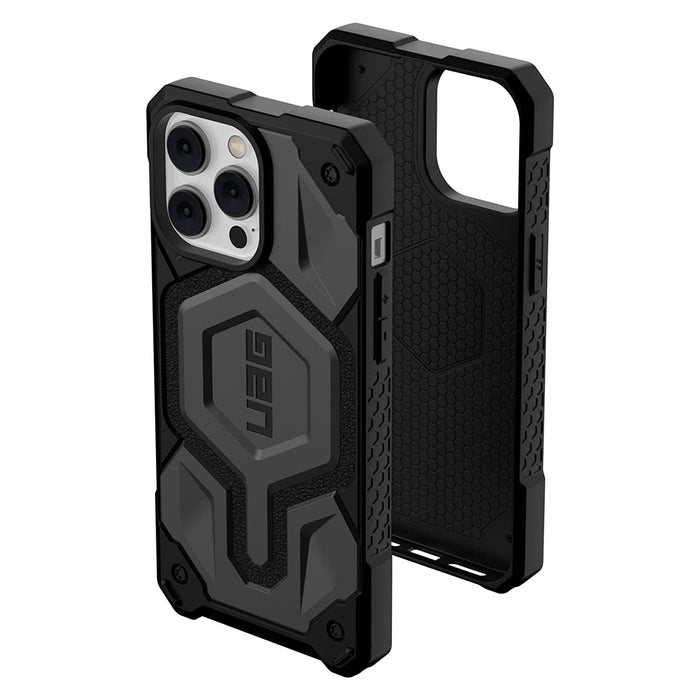 Case UAG Monarch Pro iPhone 14 Pro Max (Magsafe) - Silver