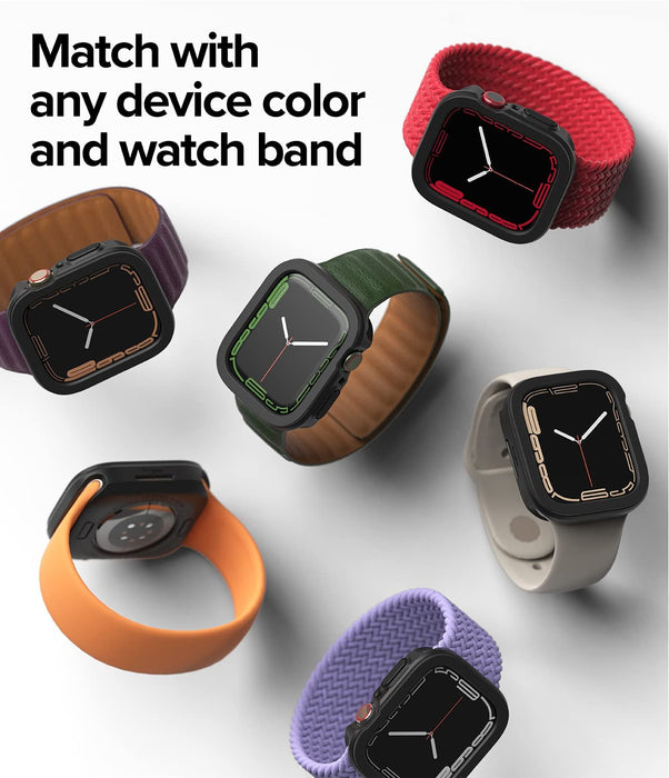 Case Ringke Air Sports Apple Watch 45/44MM Series 9, 8, 7, 6, 5, 4, SE (Black)