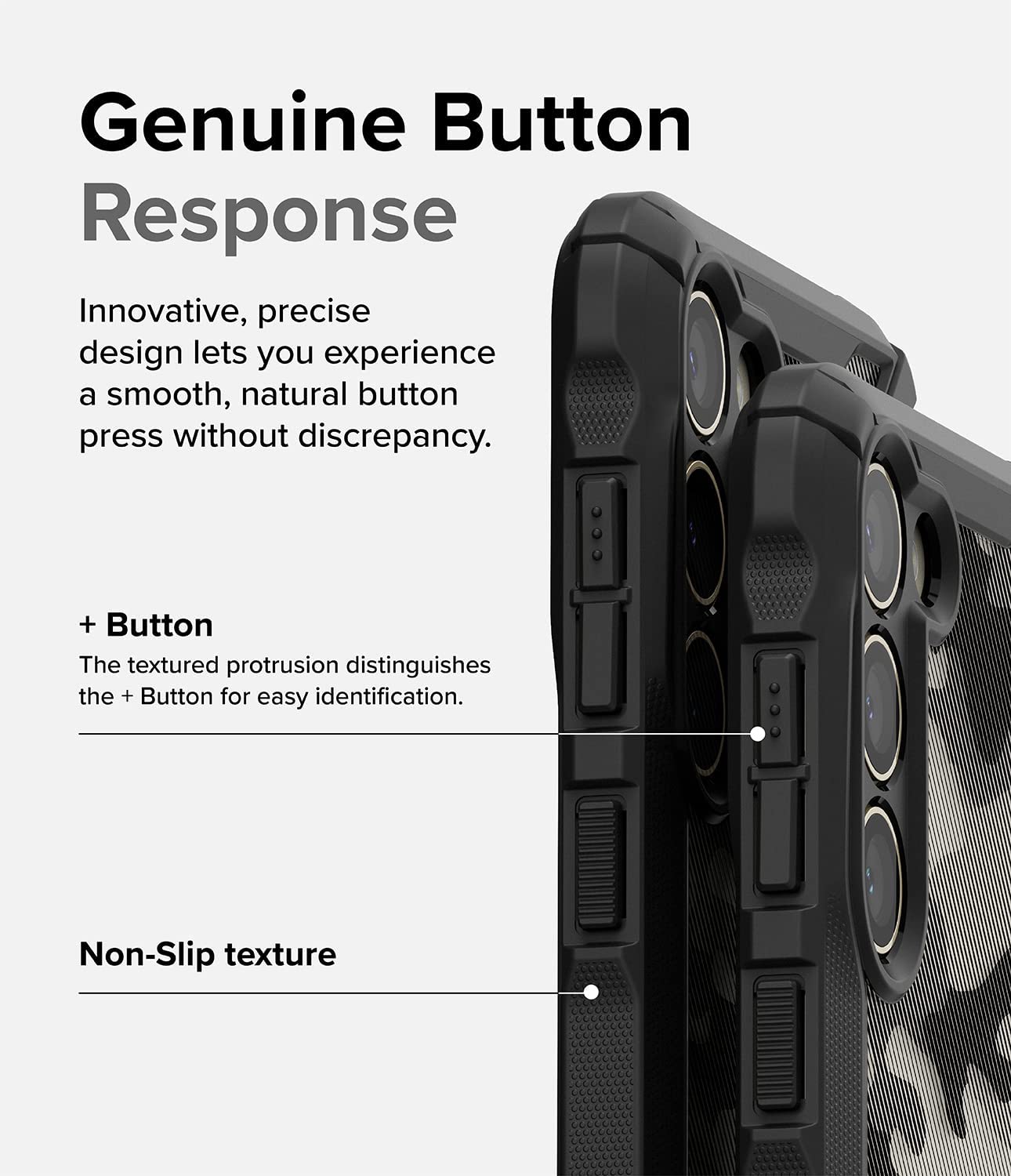 Case Ringke Fusion-X Design Galaxy S23 Plus - Camo Black