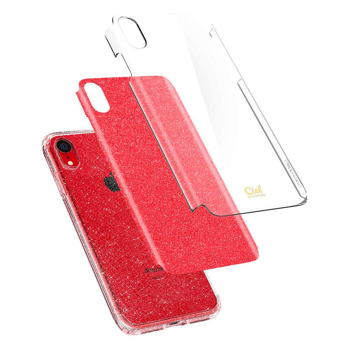 Case Cyrill Glitter iPhone Xr (Red Glitter)