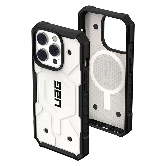 Case UAG Pathfinder iPhone 14 Pro (MagSafe) - White