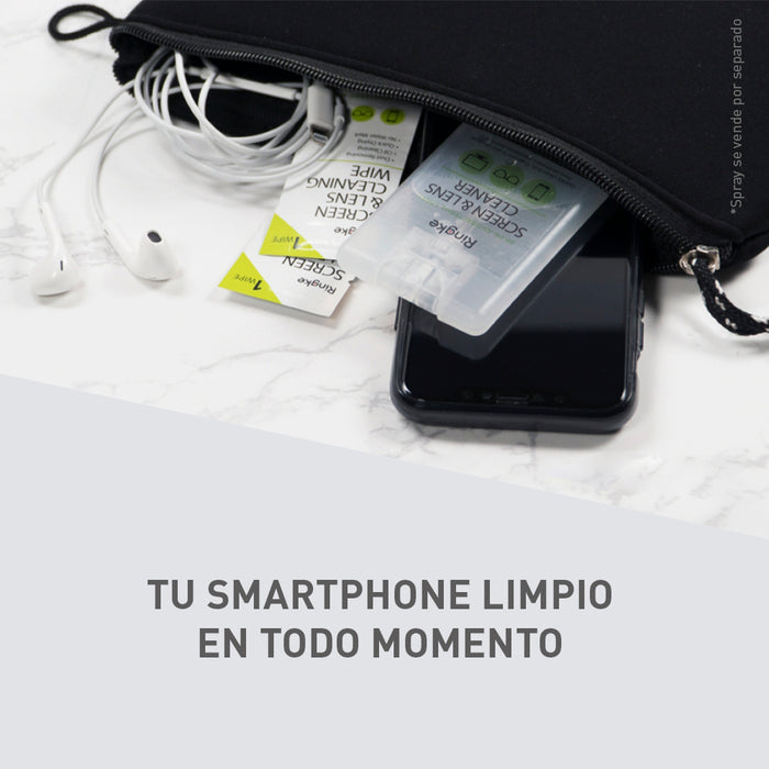 Ringke Toallitas de Limpieza Screen & Lens Cleaner Wipe (50 UND)