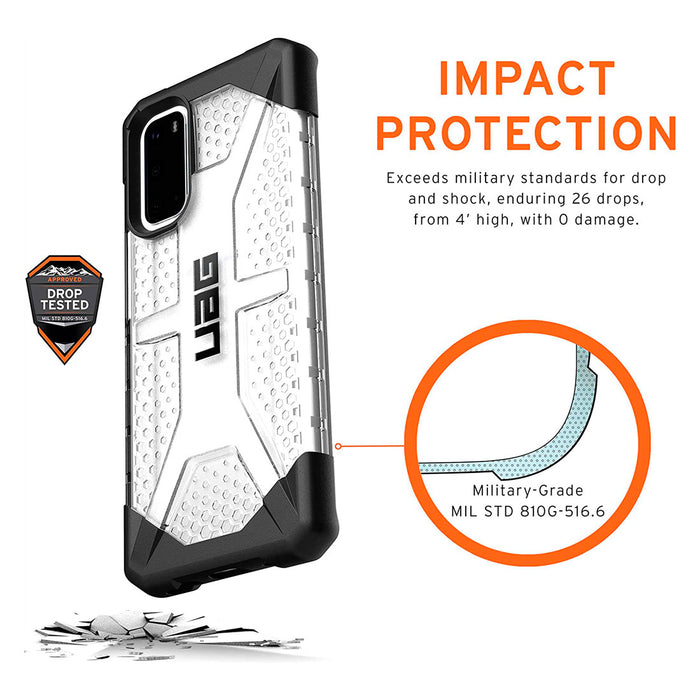 Case UAG PLASMA SERIES Galaxy S20 - Ice