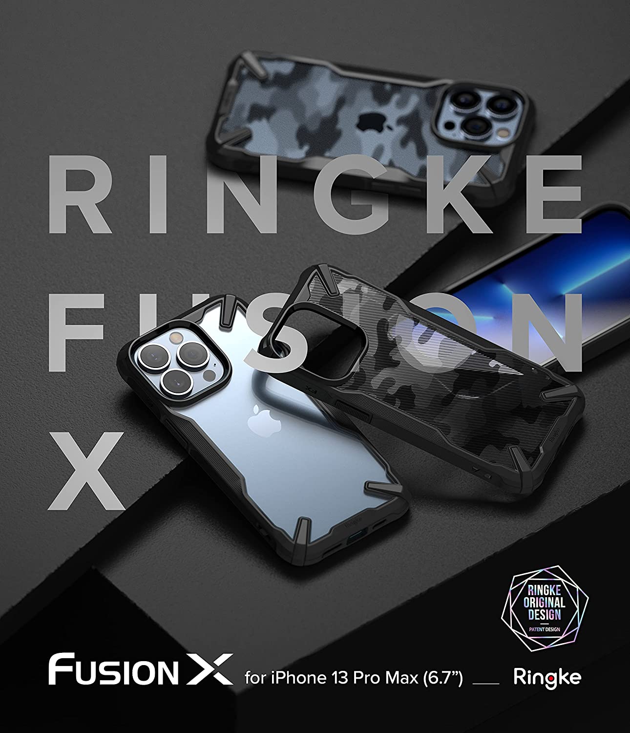 Case Ringke Fusion X Design iPhone 13 Pro Max