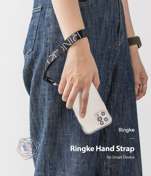 Correa Ringke Hand Strap - Lettering Black