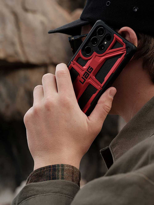 Case UAG Monarch Galaxy S23 Ultra - Silver