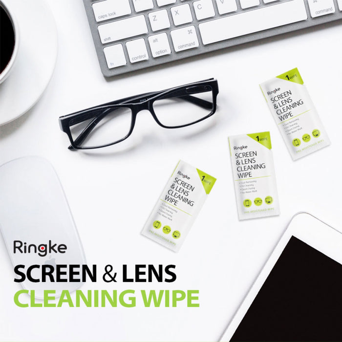 Ringke Toallitas de Limpieza Screen & Lens Cleaner Wipe (50 UND)