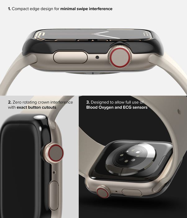 Case Ringke Bezel Styling Apple Watch 41MM Series 9, 8, 7 (Metal)