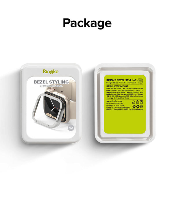 Case Ringke Bezel Premium Cart Apple Watch 45MM Serie 9, 8, 7 (EDICIÓN LIMITADA)