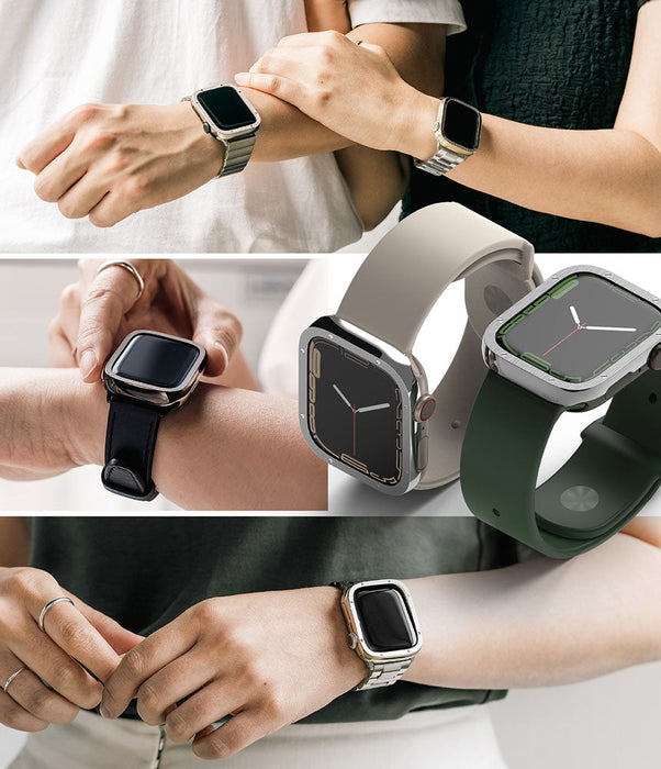 Case Ringke Bezel Premium Cart Apple Watch 45MM Serie 9, 8, 7 (EDICIÓN LIMITADA)