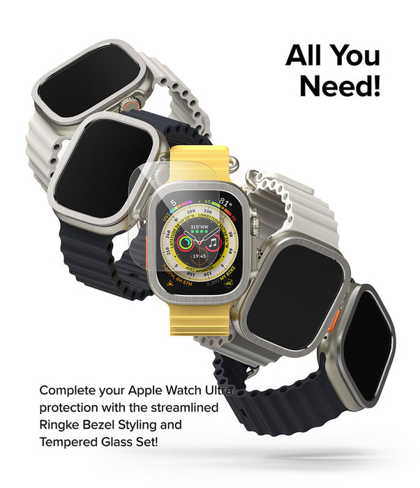 Case Ringke Bezel Styling + Glass Apple Watch Ultra 2 / 1 (49mm)