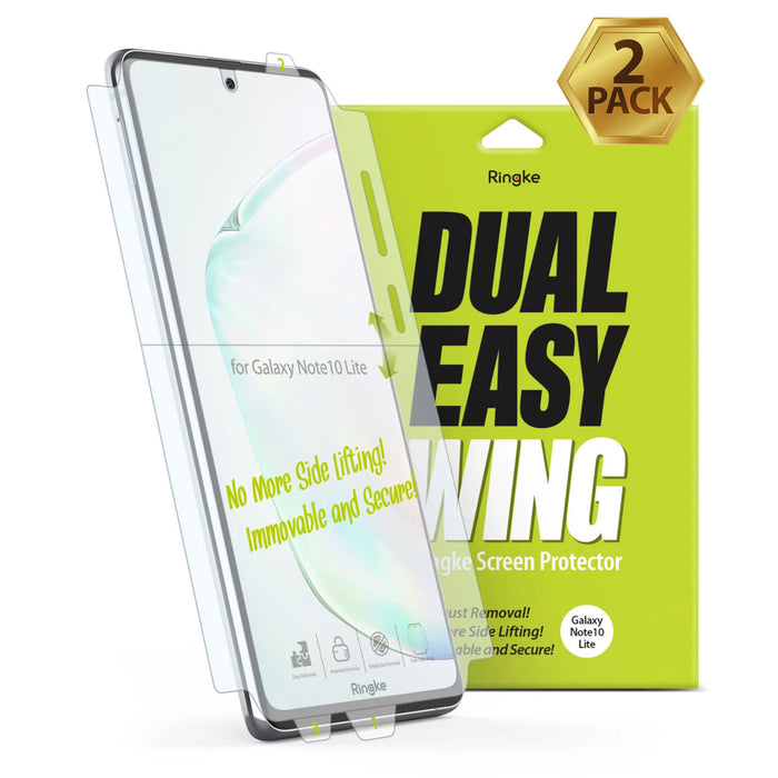 Mica de goma Dual Easy Wing Galaxy Note 10 Lite (Contiene 2 und)