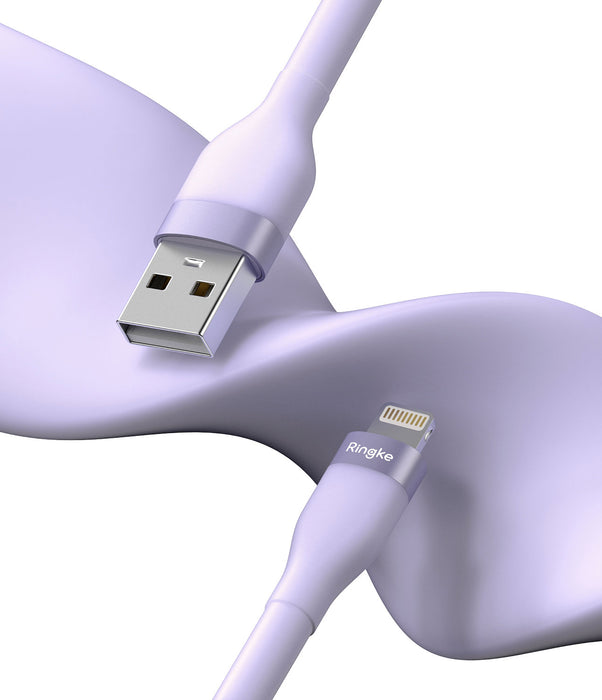 Ringke Cable Carga Rápida USB a Lightning - 2 Metros