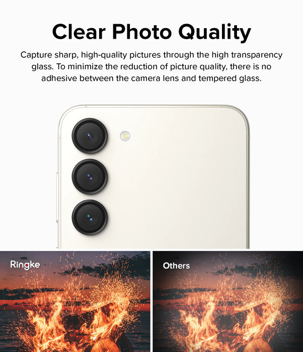 Vidrio Lente Frame Ringke Galaxy S23 / S23 Plus