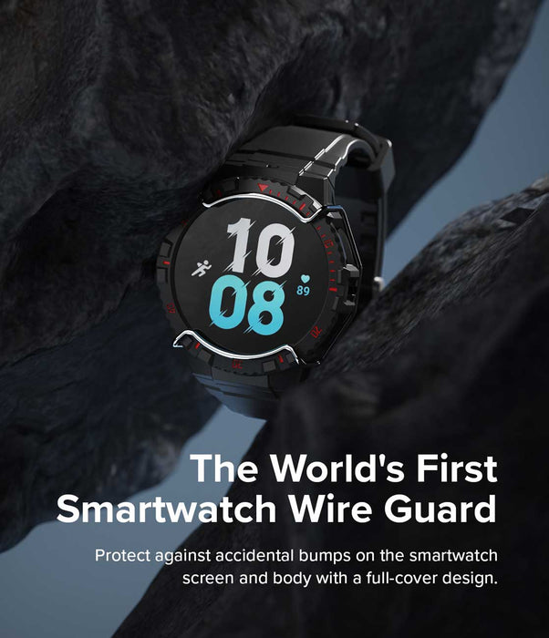 Case Ringke Fusion X Guard + Wire Galaxy Watch 5 / 4 (44mm) Case + correa