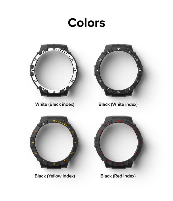 Case Ringke Fusion X Galaxy Watch 5 Pro (45mm) - Black / Yellow Index