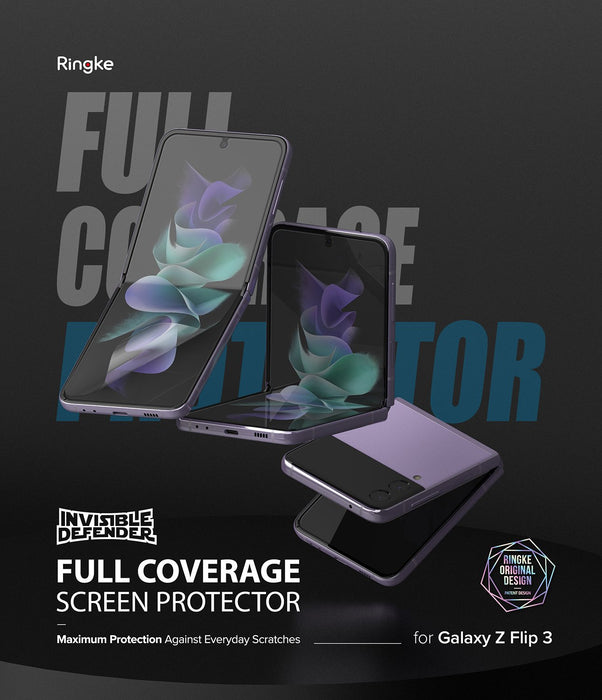 Mica de goma Ringke Galaxy Z Flip 3 (Contiene 2 Unidades)