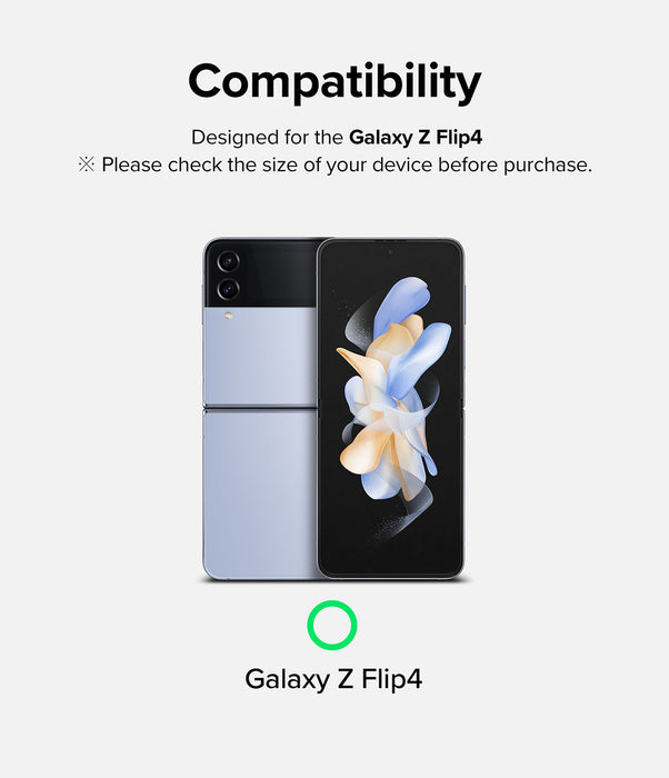 Mica de goma Ringke Galaxy Z Flip 4 (Contiene 2 Unidades)