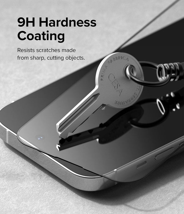 Protector de pantalla para iPhone 14 Pro Max, Vidrio templado, Resistencia  9H, Grosor 0,3 mm