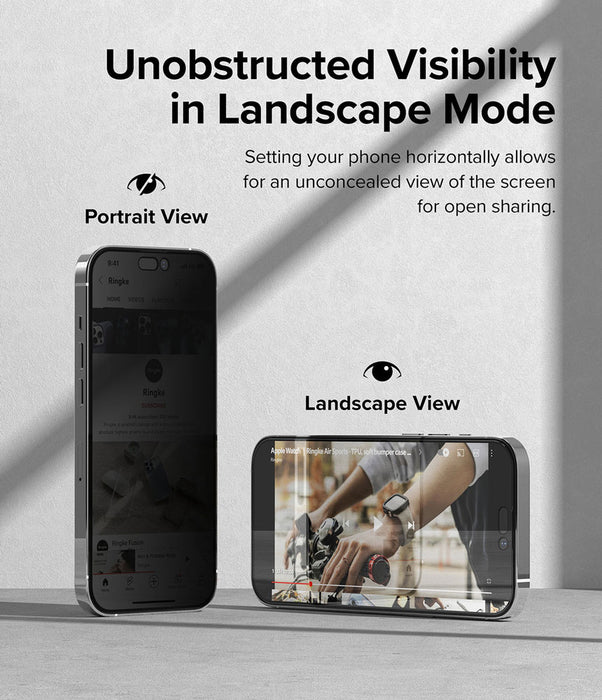 Protector Case iPhone 14 Pro + Vidrio Templado Pantalla y Camara SPACE