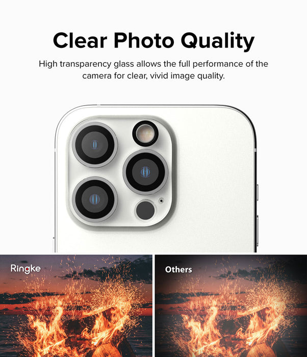 Protector de Cámara Ringke Full Cover Glass iPhone 14 Pro / 14 Pro Max (2 und)