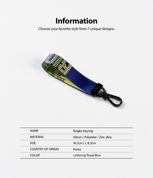 Correa Ringke Key Ring Strap - Royal Blue