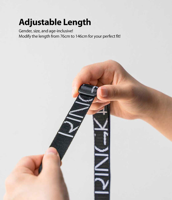 Correa Ringke Shoulder Strap - Lettering Black