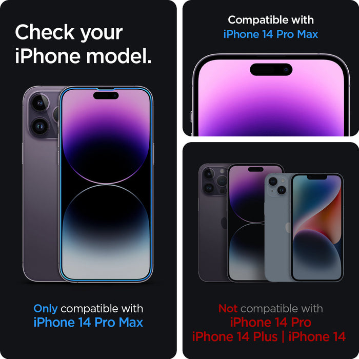 Vidrio Templados Spigen - TR Slim p/iPhone 14 Pro Max - Transparente -  OneClick Distribuidor Apple