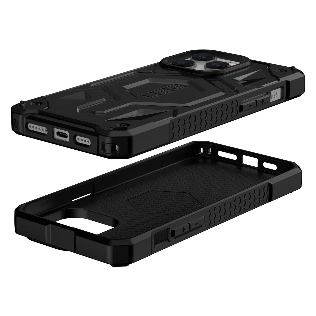 Case UAG Monarch Pro iPhone 14 Pro Max (Magsafe) - Carbon Fiber