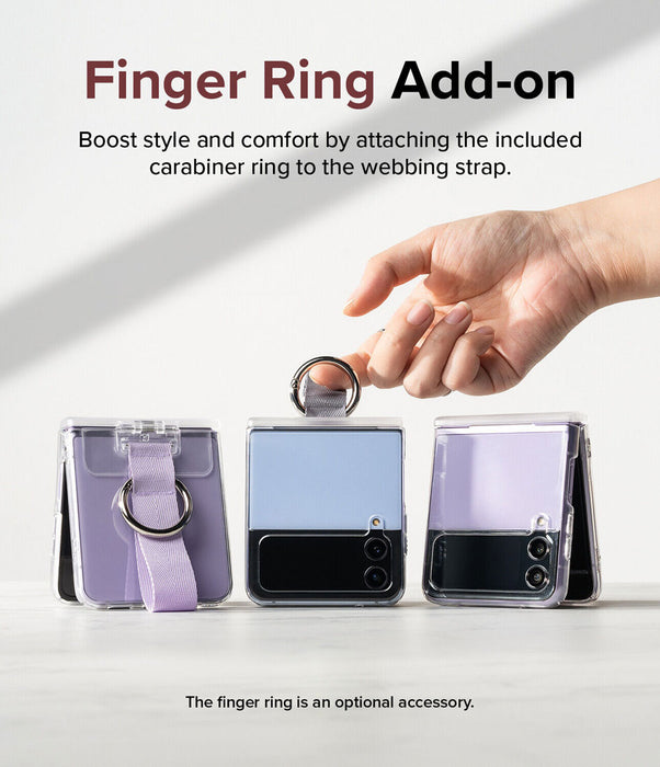 Sujetador Ringke Hinge para Galaxy Z Flip 4 / Z Flip 3 - Pink Sand