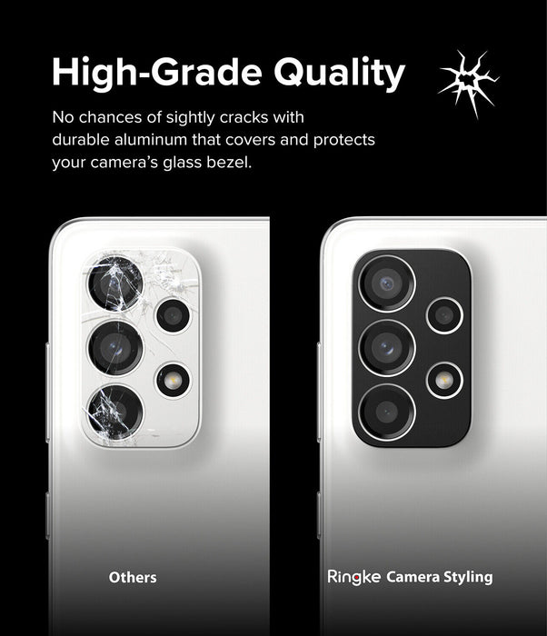 Ringke Camera Styling Galaxy A53 5G / A73 5G / A33 5G (Aluminio)