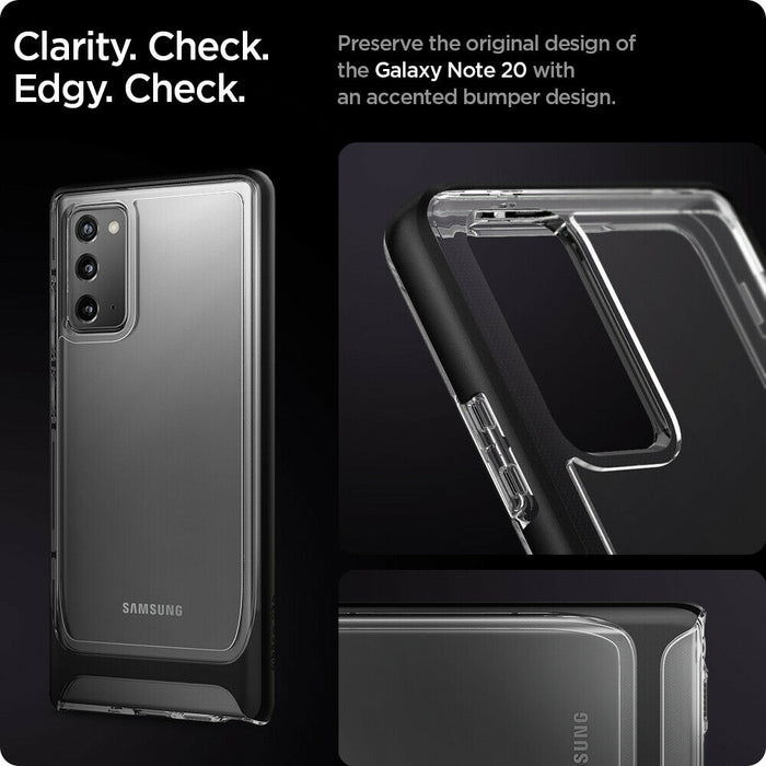 Case Spigen Neo Hybrid Crystal Galaxy Note 20 - Black