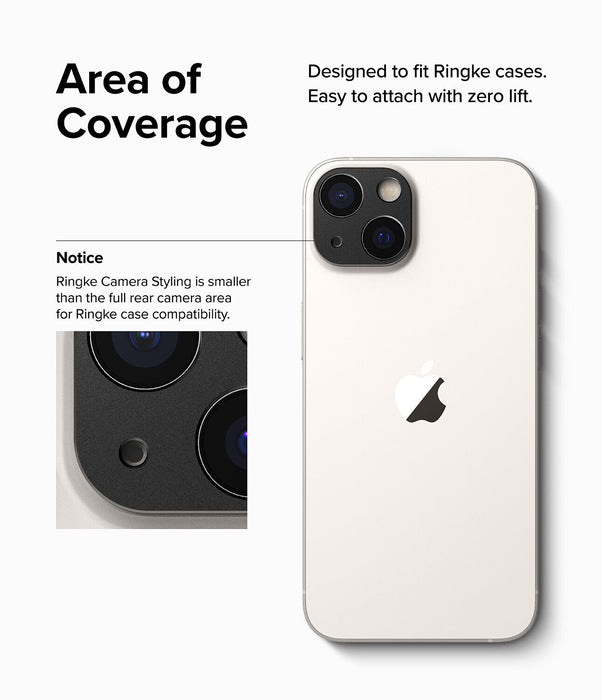 Protector de Cámara Ringke Styling iPhone 14 / iPhone 14 Plus (Aluminio)
