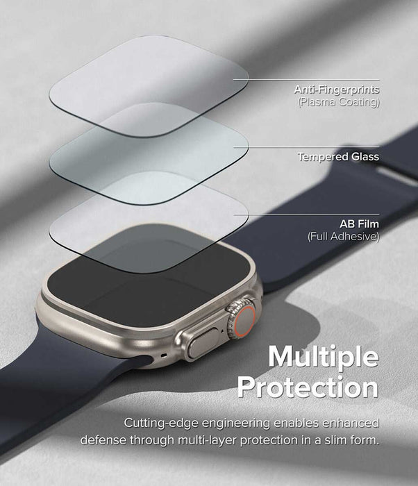 Mica de Vidrio Ringke Apple Watch Ultra 49mm (4 UND)