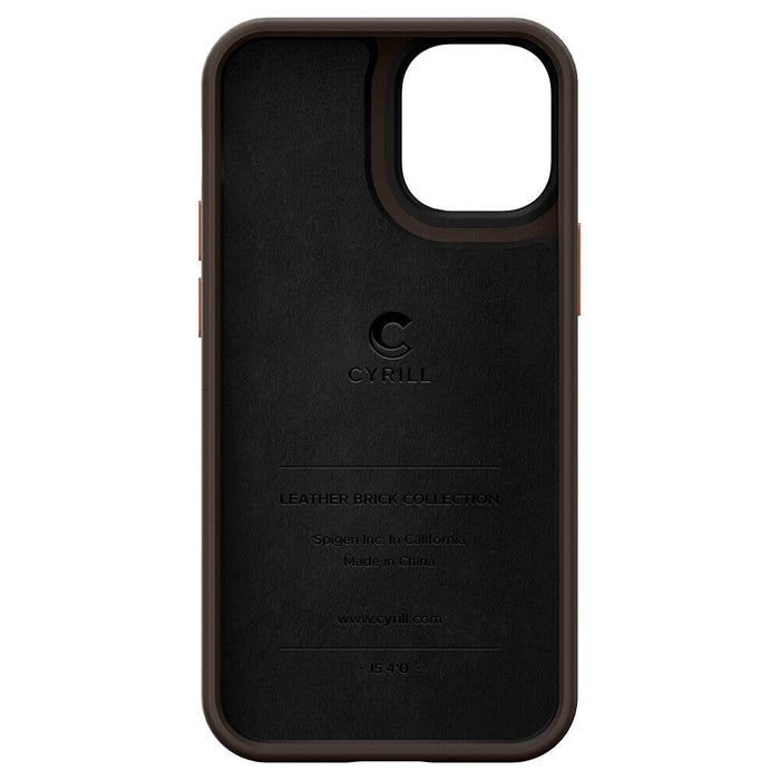 Case Cyrill Leather Brick iPhone 12 Mini