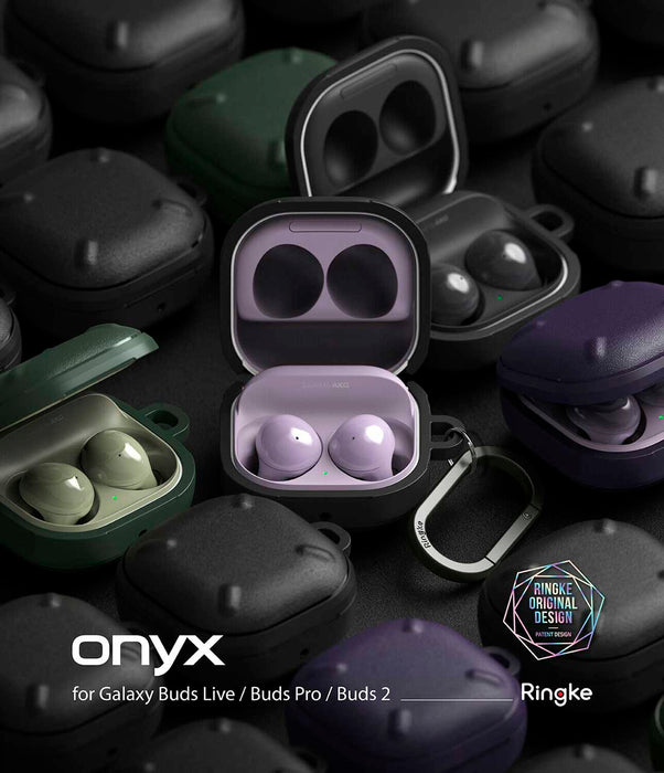 Case Ringke Onyx Galaxy Buds FE / Buds 2 Pro / Live / Buds Pro - Dark Green
