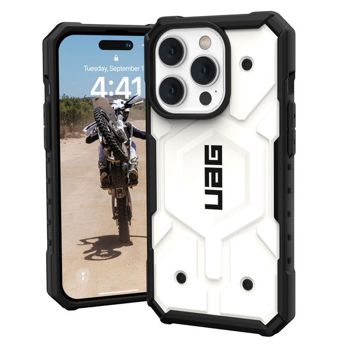 Case UAG Pathfinder iPhone 14 Pro (MagSafe) - White